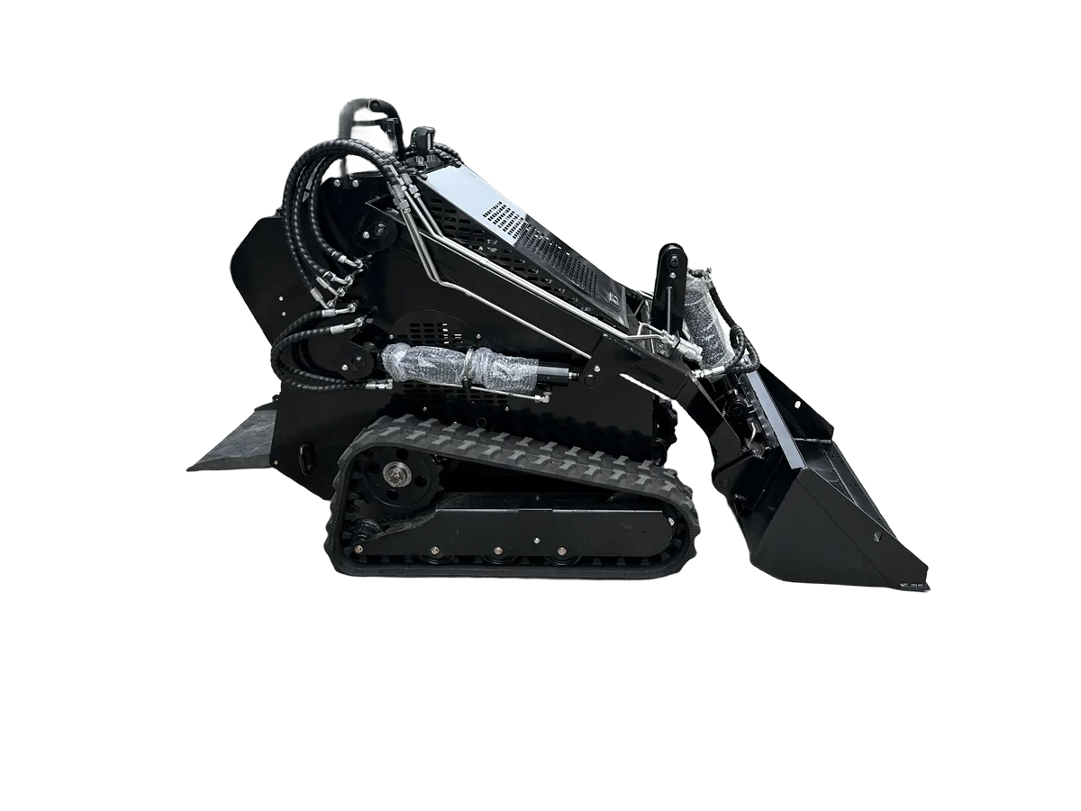 Cheapest popular EPA4/EURO 5 high performance crawler mini skid steer loader with track stump grinder