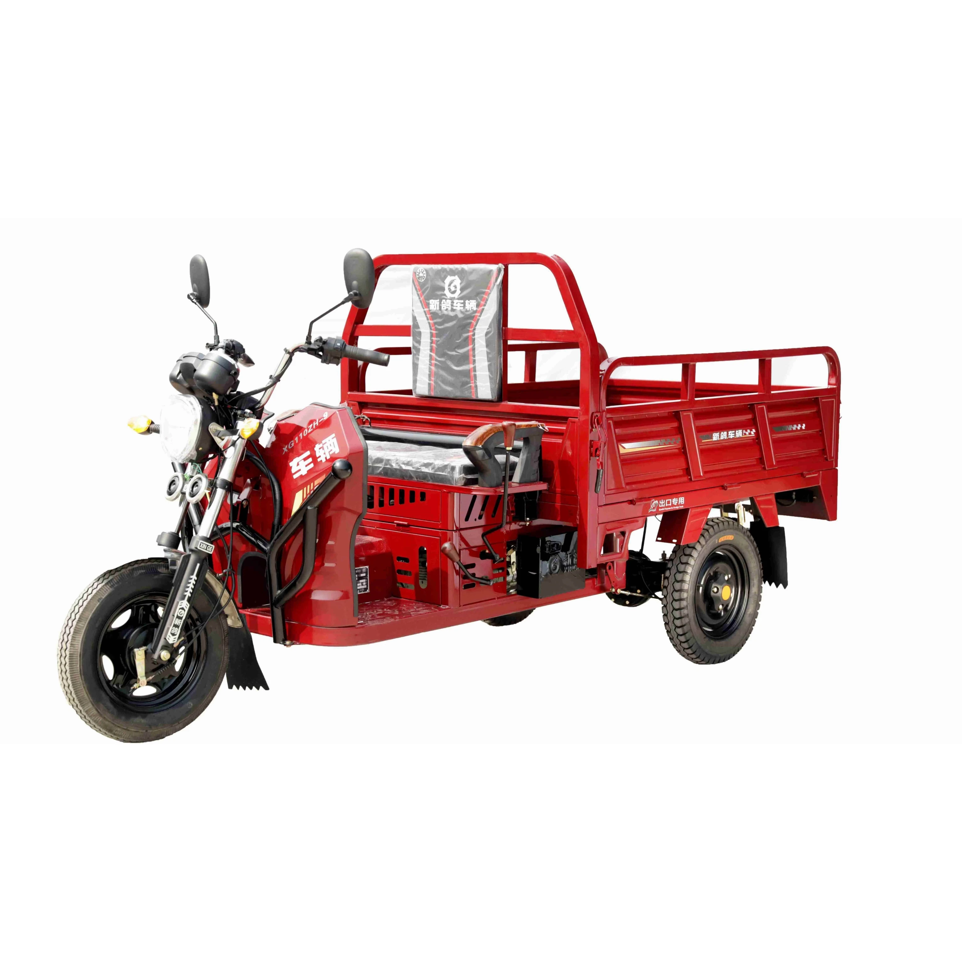 200cc water cooled tuktuk rickshaw gasoline tricycle accept customization