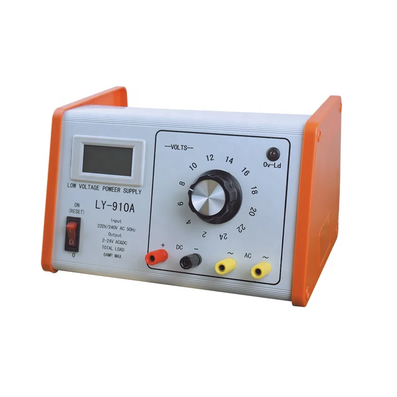 Lab power supply for teaching used in school laboratory