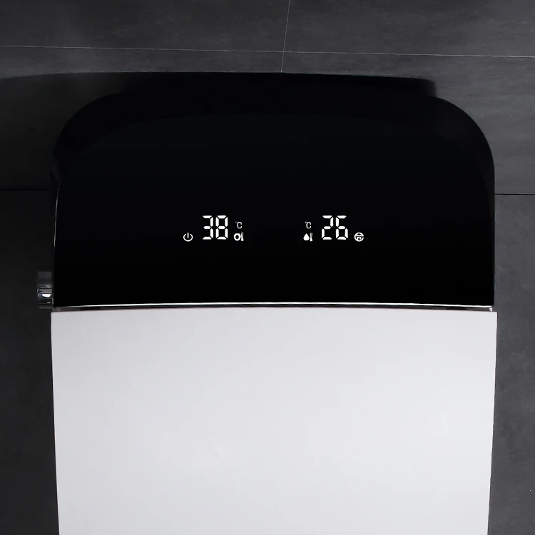 
China luxury full funtion self cleaning heated automatic siphonic electronic closestool bidet wc intelligent smart toilet bowl 