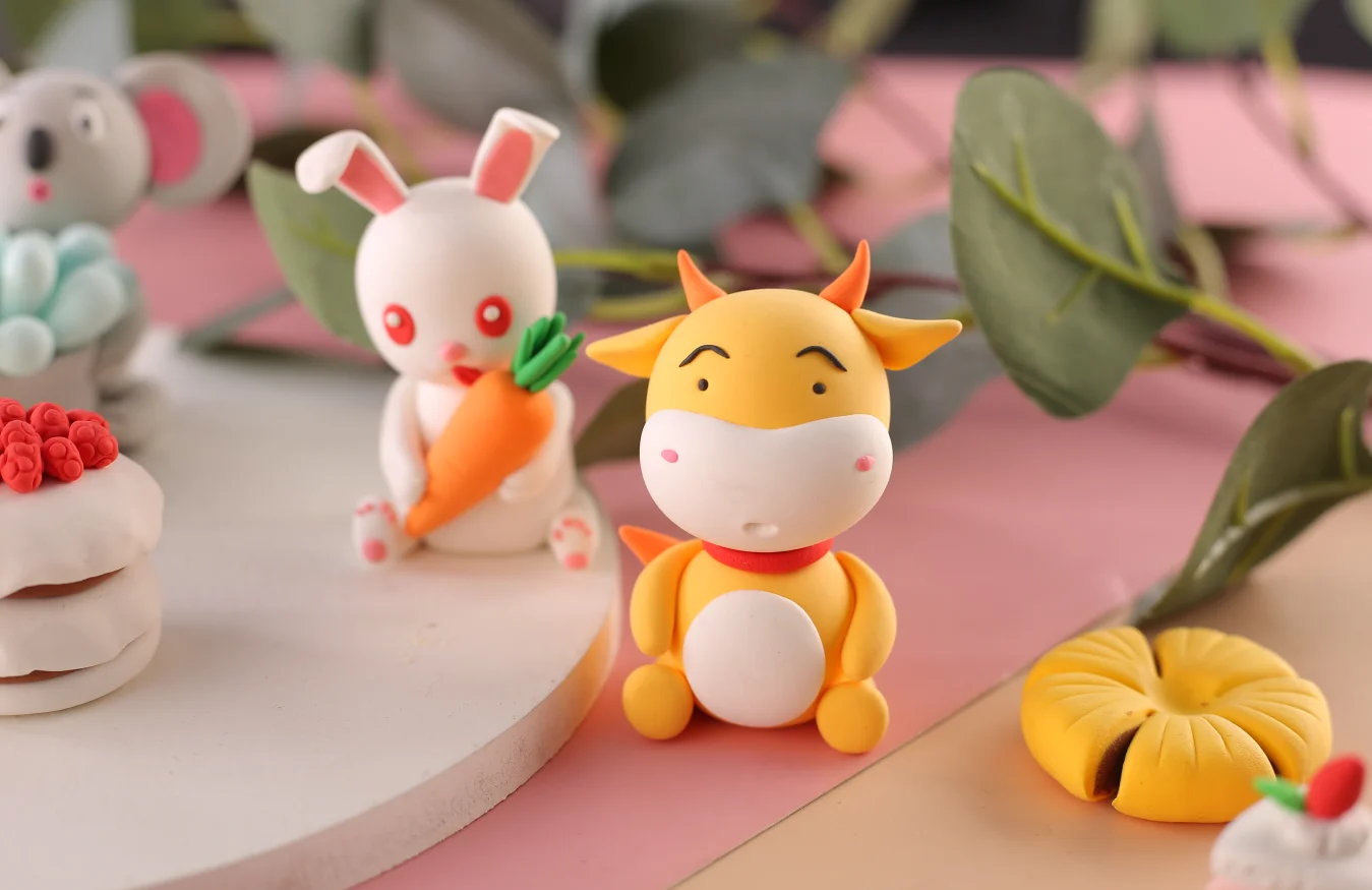 12/24/36 Color Light Soft Clay DIY Toys Children Educational Air Dry Polymer Plasticine Safe Colorful Light Clay