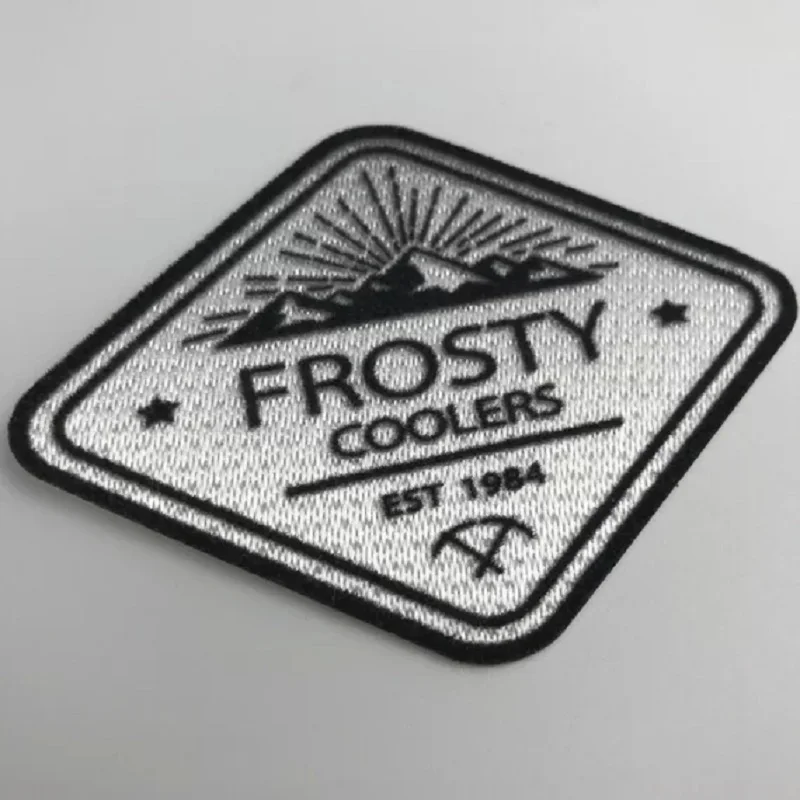 Heat Press 3d flock tatami custom iron on patch soccer jersey tatami patch flock fabric