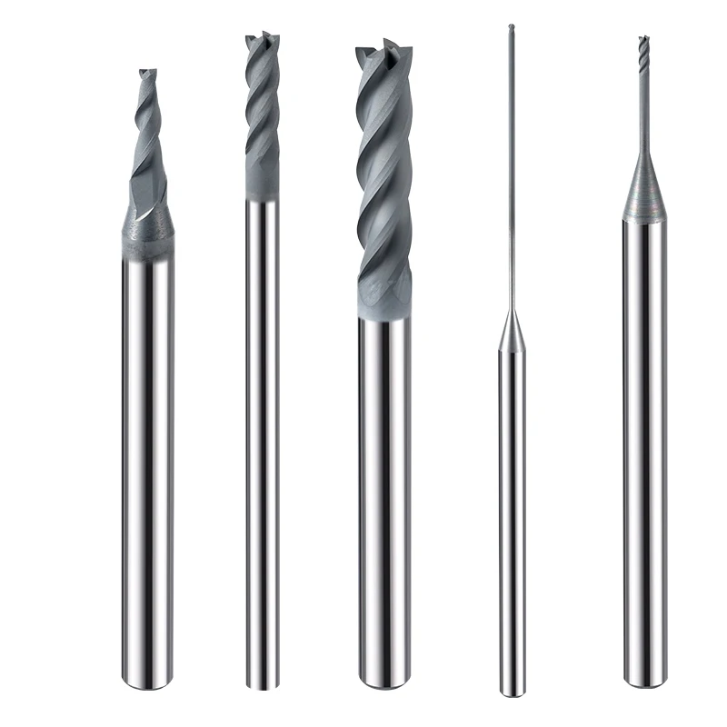 Hot Sale HRC65 Cnc End Mill 16Mm 4 Flute End Mill Cutters For Metal Working