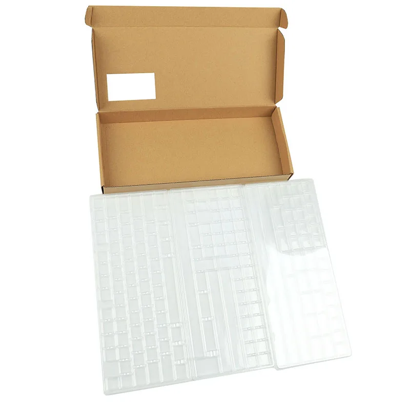 Up to 190 keycaps fit package box PBT ABS dye sub pudding Keycaps set package box blister for keycap