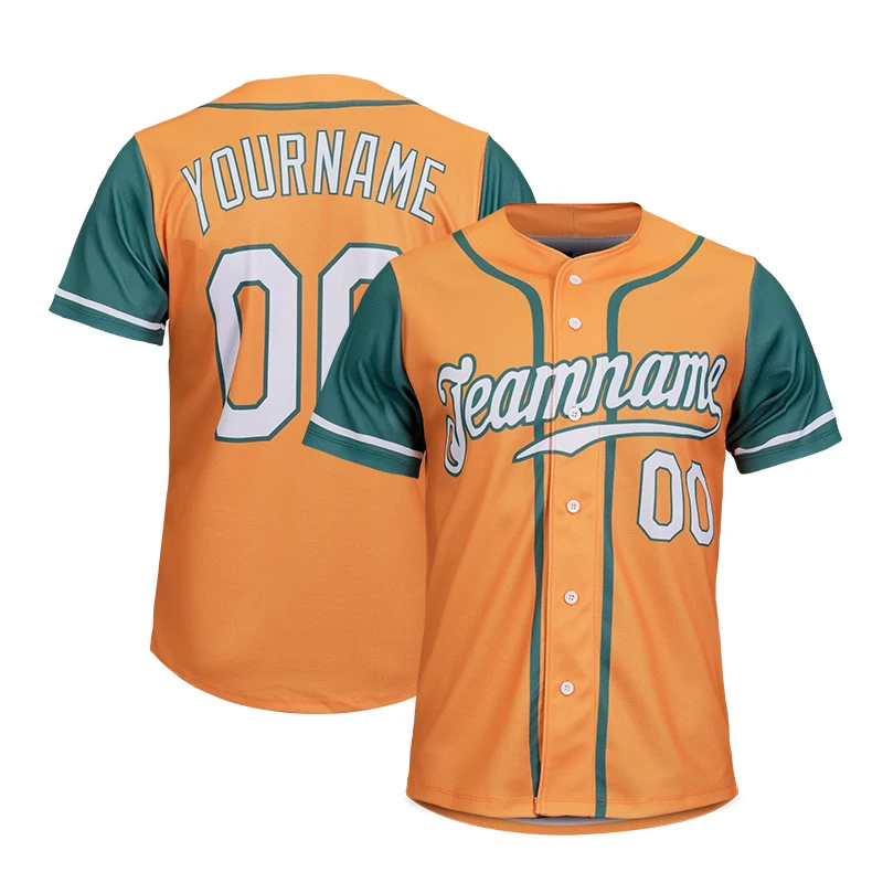 Oem Cheap Blank Fashion Baseball Jersey Style Shirt Wholesale Plain Baseball Jerseys Custom Your Team T-shirts
