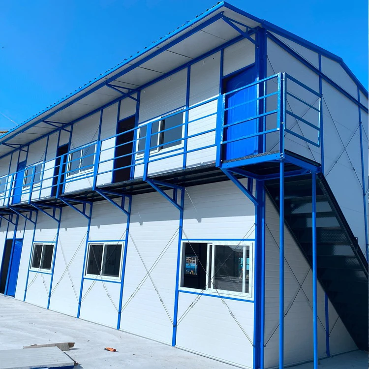 low cost Sandwich panels island Cheap prefab building for Cambodia disaster shelters