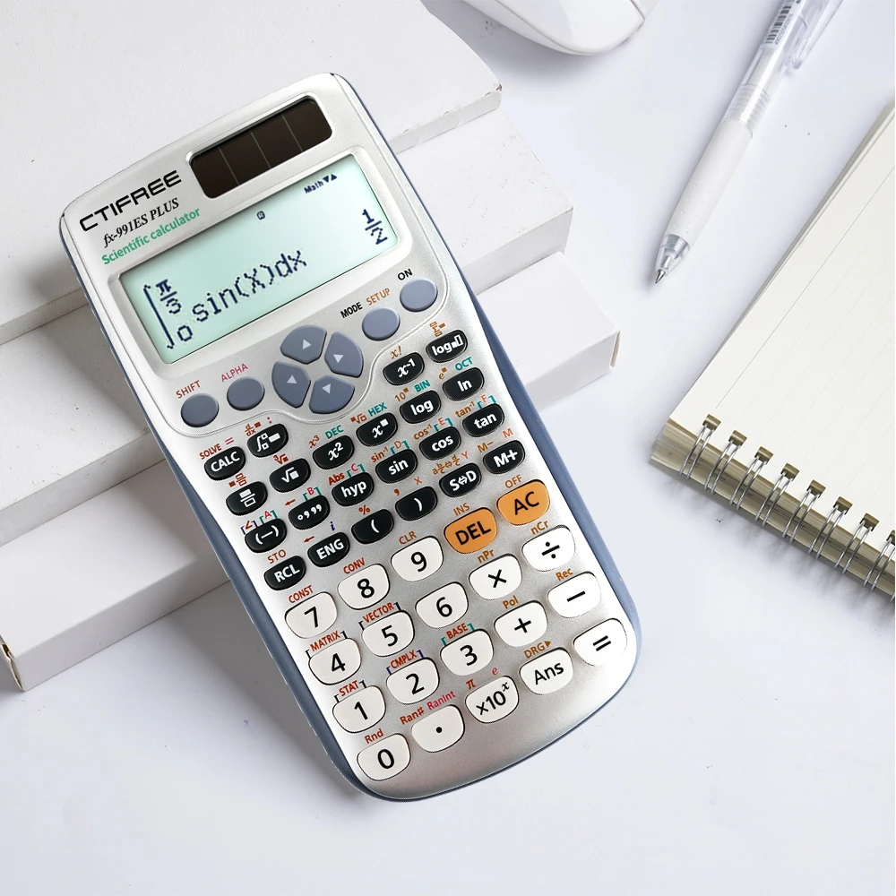 Supplier Wholesale custom LOGO 12-bit FX-991ESP school student exam essential scientific calculator