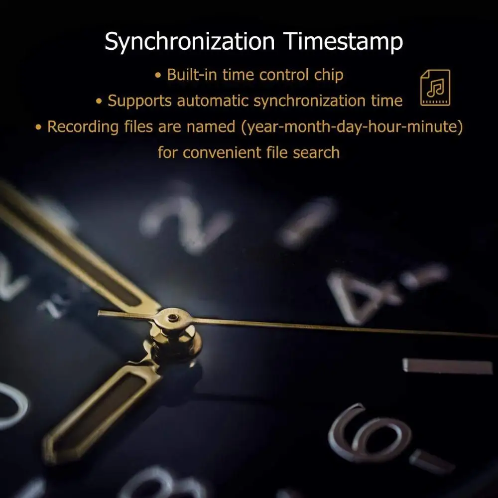 8GB Digital Voice Recorder Voice Activated Recorder with Playback, Small Tape Recorder for Lectures, Meetings, Interviews