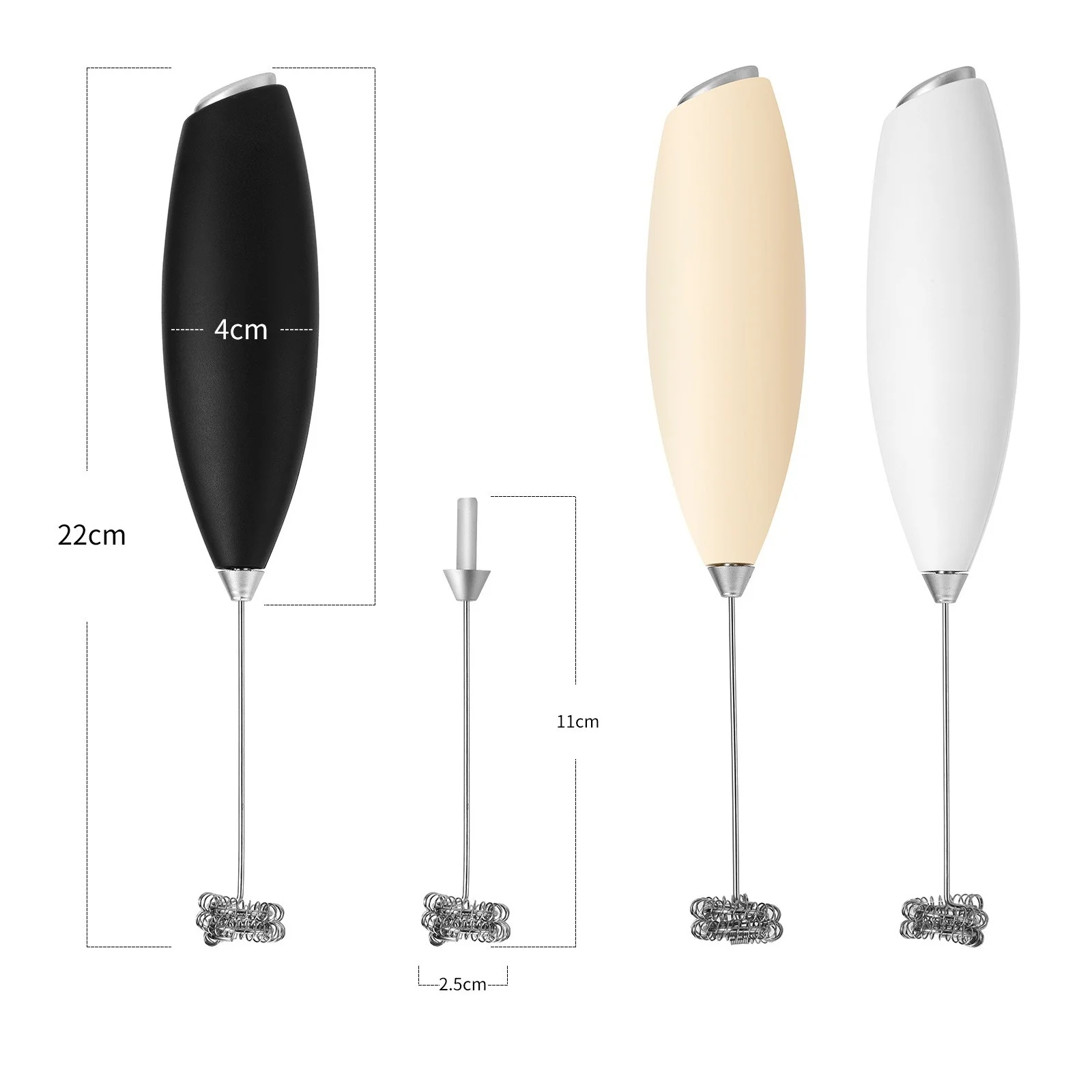 Mini Milk Frother Handheld Milk Frother Battery Operated  Milk Frother