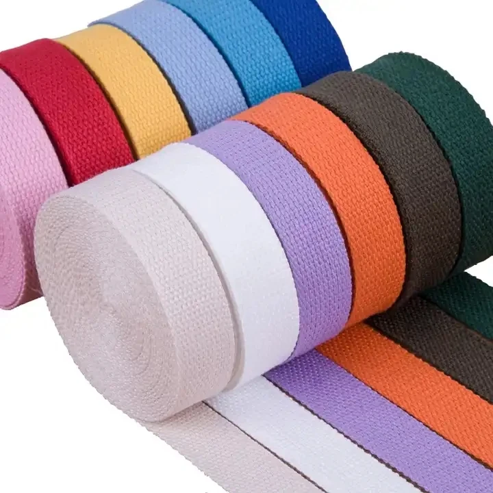 Nylon Webbing Tape Trimming Safety Belt Knapsack Strap Ribbon DIY Bag Webbings Sew Band Accessory Gift Wrapping Bags