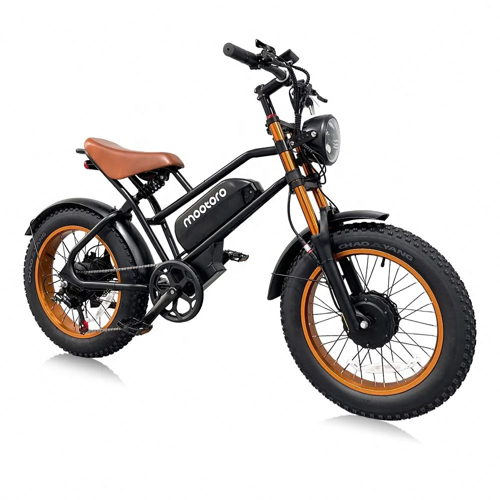 Dual Motor 4000W Fastest Electric Bike For Adults Velo Electrique Tout Terrain