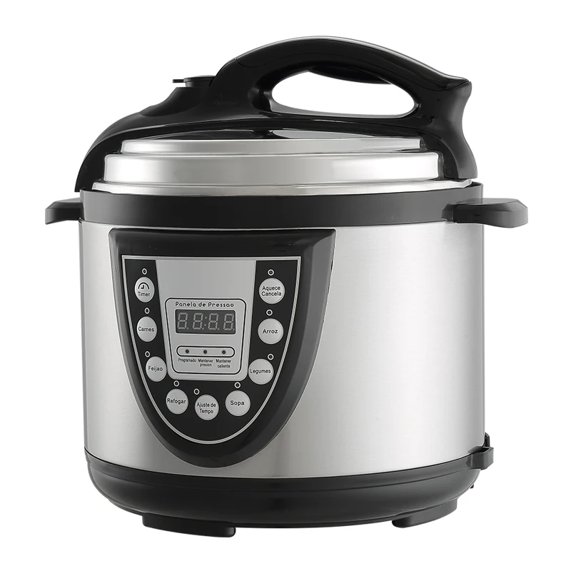 Электрическая скороварка 6 л 220 В без фреона многофункциональная алюминиевая внутренняя кастрюля для ресторана и домашнего использования