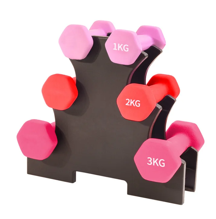 custom mancuernas hexagon buy online rubber neoprene 5kg 10kg weight workout gym equipment dumbbells