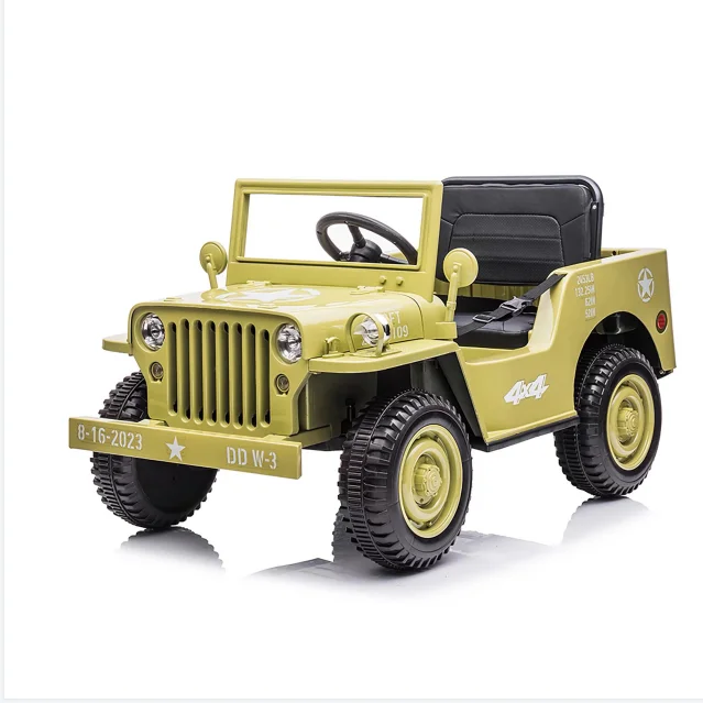 2024 Good Quality Kids Electric Toy newest ride on car with One Key to Start function