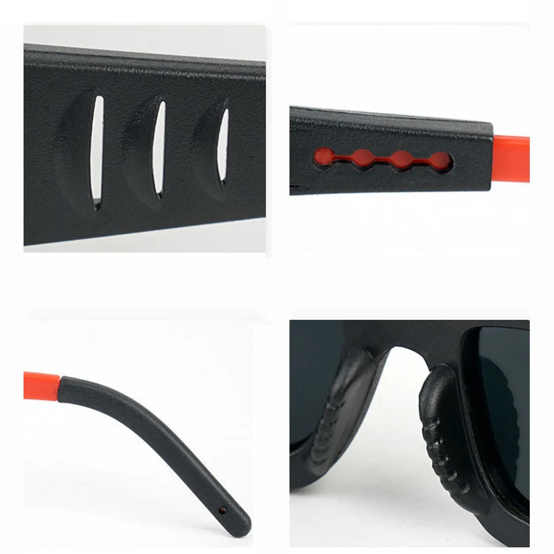 INWELT Wholesale Eye Protection PC Solar Auto Darkening Automatic Welding Lenses Safety Goggles for Welding