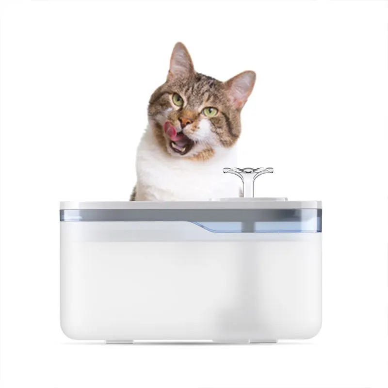 OEM 2.8L Automatic Cat Water Fountain Flowing Pet Water Dispenser Replacement Filter Pet Drinking Water Fountain For Cats