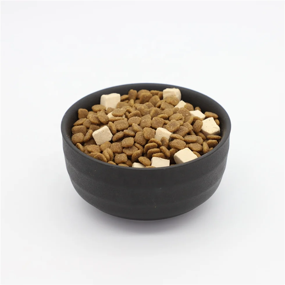 low price grain free dry dog food dry pet food freeze dried chicken inside