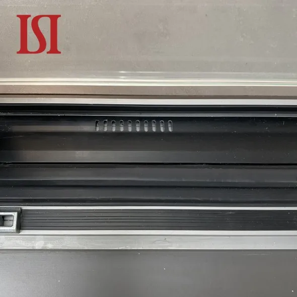 Narrow CONDI 03 Thermal Break Window New Design EPDM Soundproof Aluminum Casement Window with Flyscreen Mesh for Bedroom