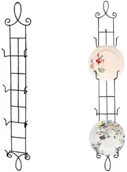 Wall-mounted metal display easel mural easel ceramic display stand plate display stand