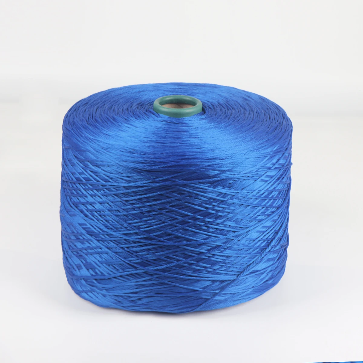 manufacturer blue microfiber raw materials for mop yarn rope 100% polyester mop threads