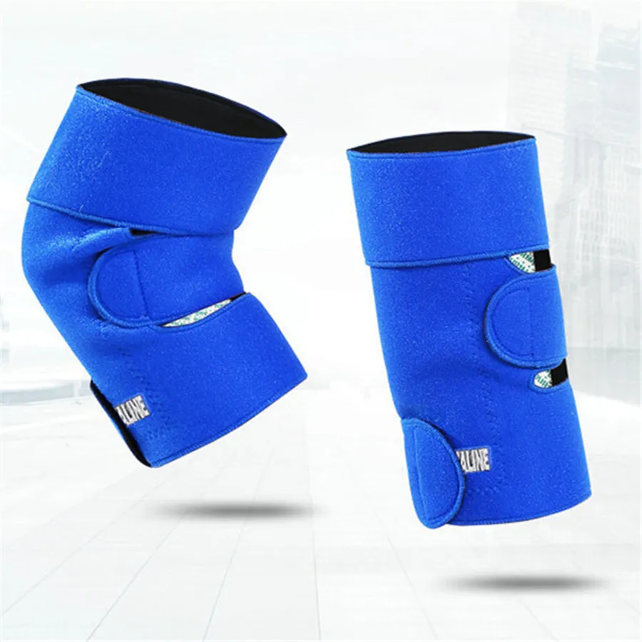 Heated Knee Brace, Portable Tourmaline Knee Support Brace, Magnetic Self Heating Pad