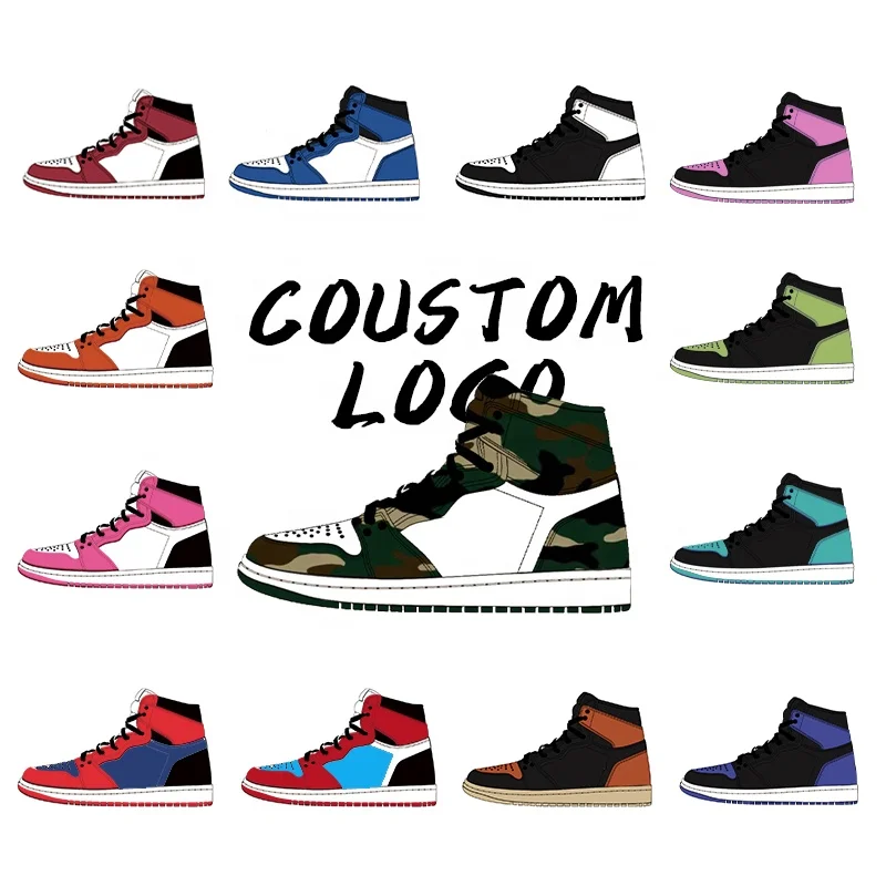 Wholesale Custom Sneakers Logo Brand 1 High Quality Men Basketball Style Shoes Zapatillas Hombre