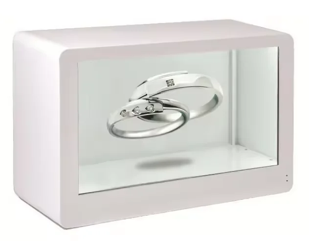 Indoor 3D hologram interactive video holographic touch screen box lcd transparent holobox showcase display cabinet