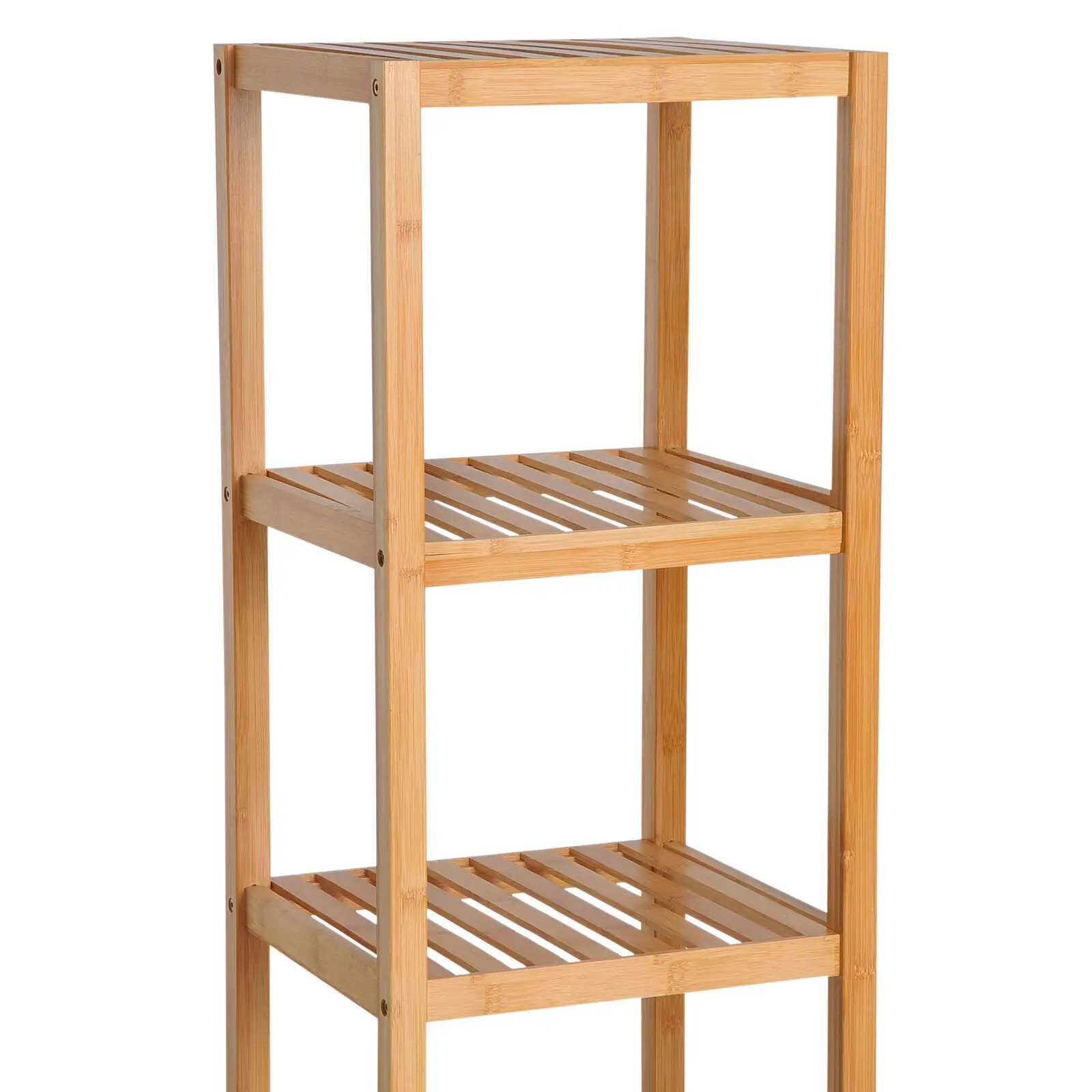  Bamboo Wooden Rack Bathroom Kitchen Storage Organizer Shelves Shelf bathroom