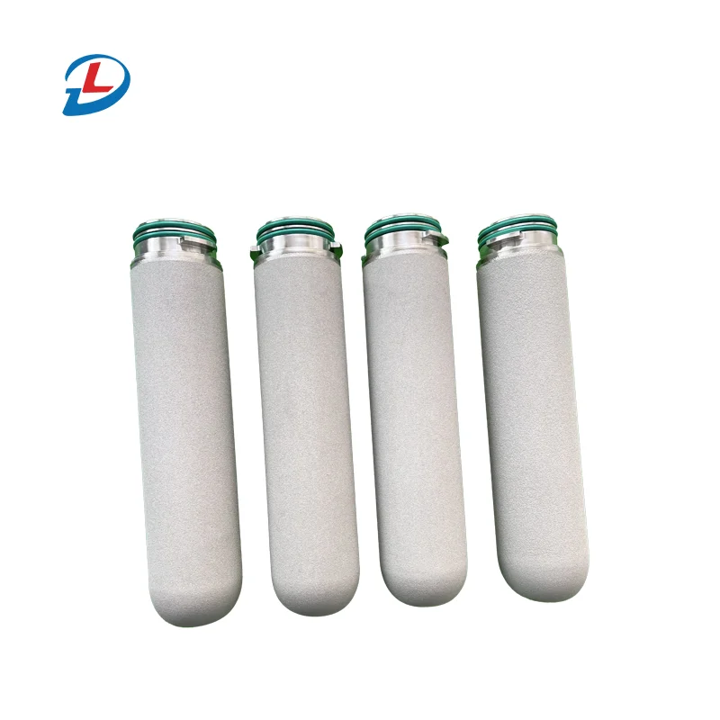 Factory Wholesale 2um SS304 Sintered Filter Element 120*220*350 180*240*350 108*200*350 Flange Interface Sinter Filter