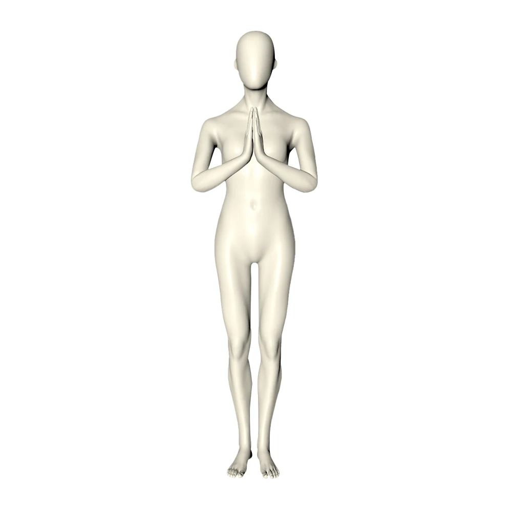 display modern lifelike female mannequin