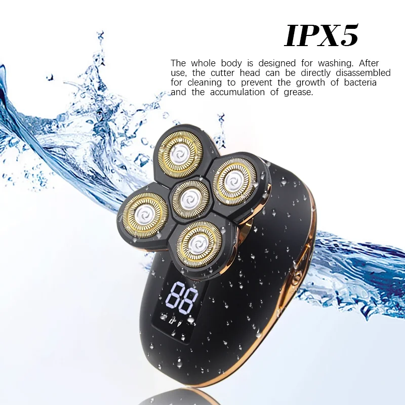 2020 Newest 4 Heads Men Professional Hair Clippers Electric Hair Removal Machine Hair Cut Machine