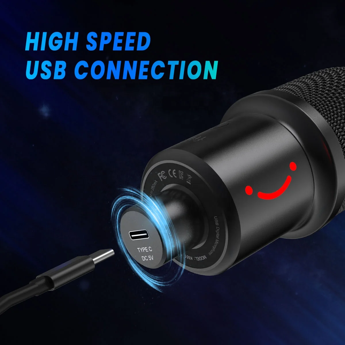 Fifine K651professional usb mic recording microphone gaming podcast microphone gaming dynamic microphone