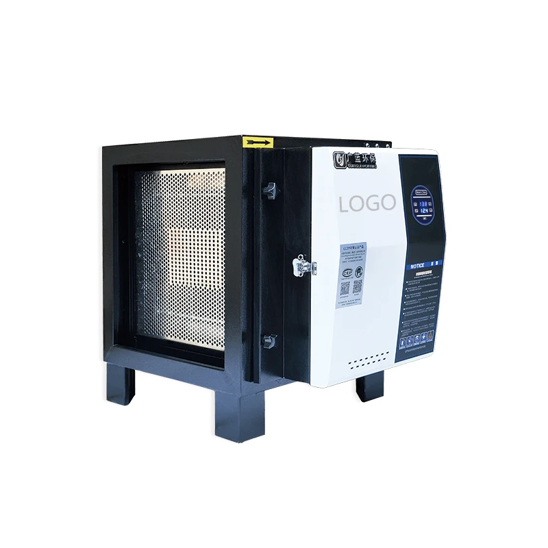 98% Purification Remove commercial kitchen  Oil Fume Purifier electrostatic precipitator esp  smoke air filter
