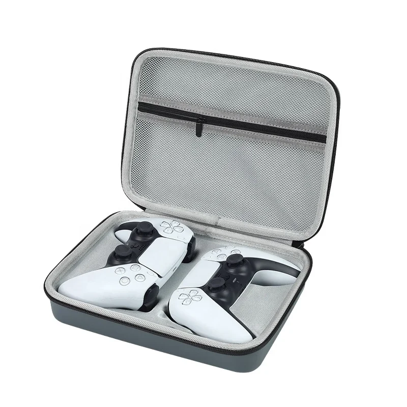 For PS5 PS4 Two Gamepads Travel Carrying Case Hard Shell Protective bag For Sony PS5 PS4 Controller and Accessories
