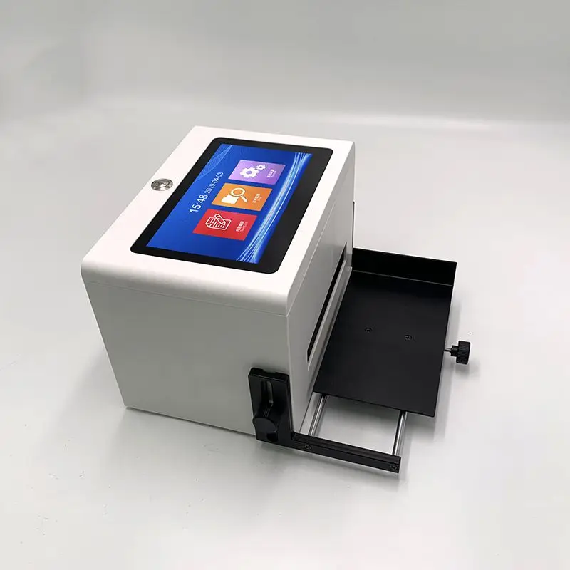 Uyin one body 12.7mm Portable batch code foil expiry code  plastic envelope  Inkjet printer with multi-serial connection