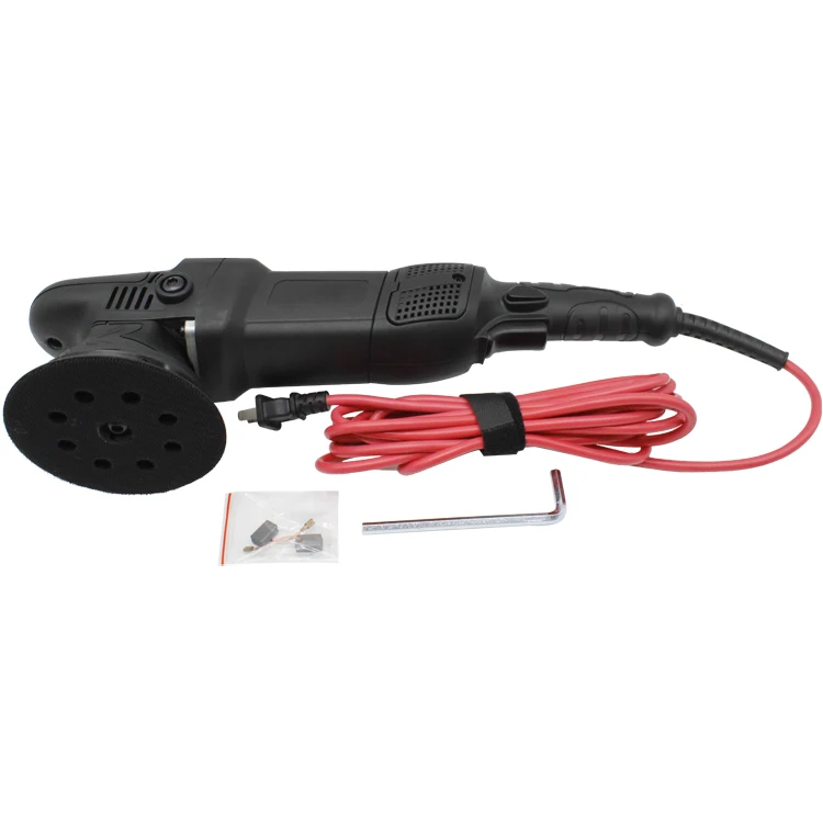 15mm 6 Variable Speed Auto Detailing Buffer with 5 Inch Backing Plate Pad Dual Action Random Orbital Car Polisher