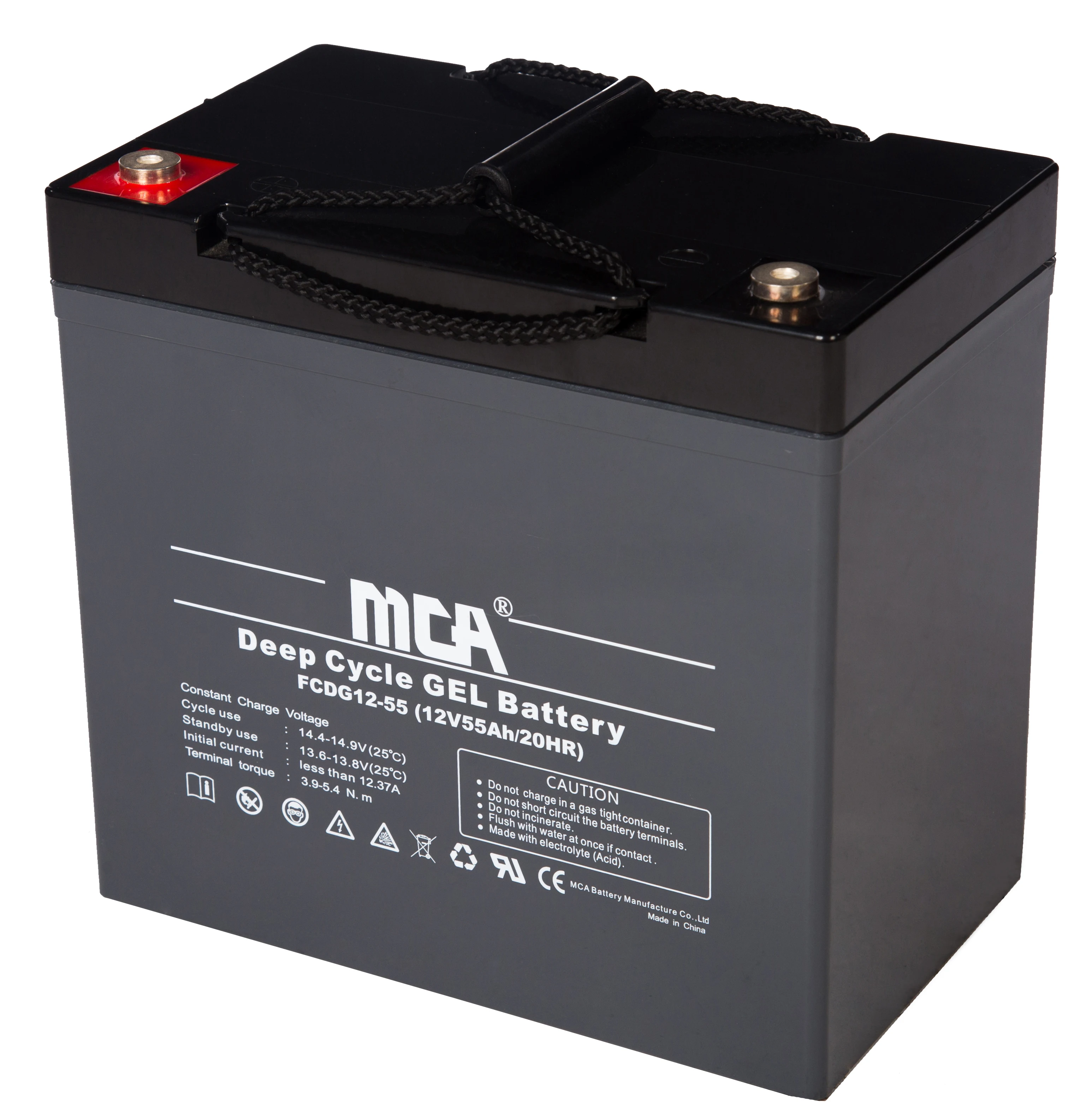 3 years warranty and Competitive price gel solar deep cycle battery 12v55ah storage Batteries