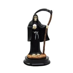 Прямая продажа с фабрики Amazon, черная статуя мрачного Жнеца для декора на Хэллоуин