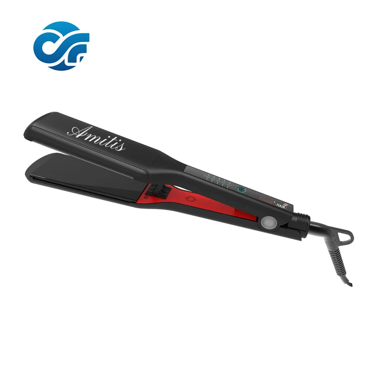 Amitis Professional Titanium Flat Irons Super Wide Titanium Plate Wholesale Custom High Quality Flat Irons
