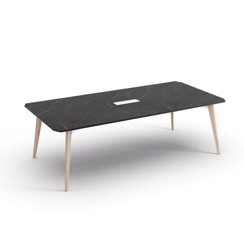 Офисная мебель стол для конференц-зала современный офисный встреч с гнездом