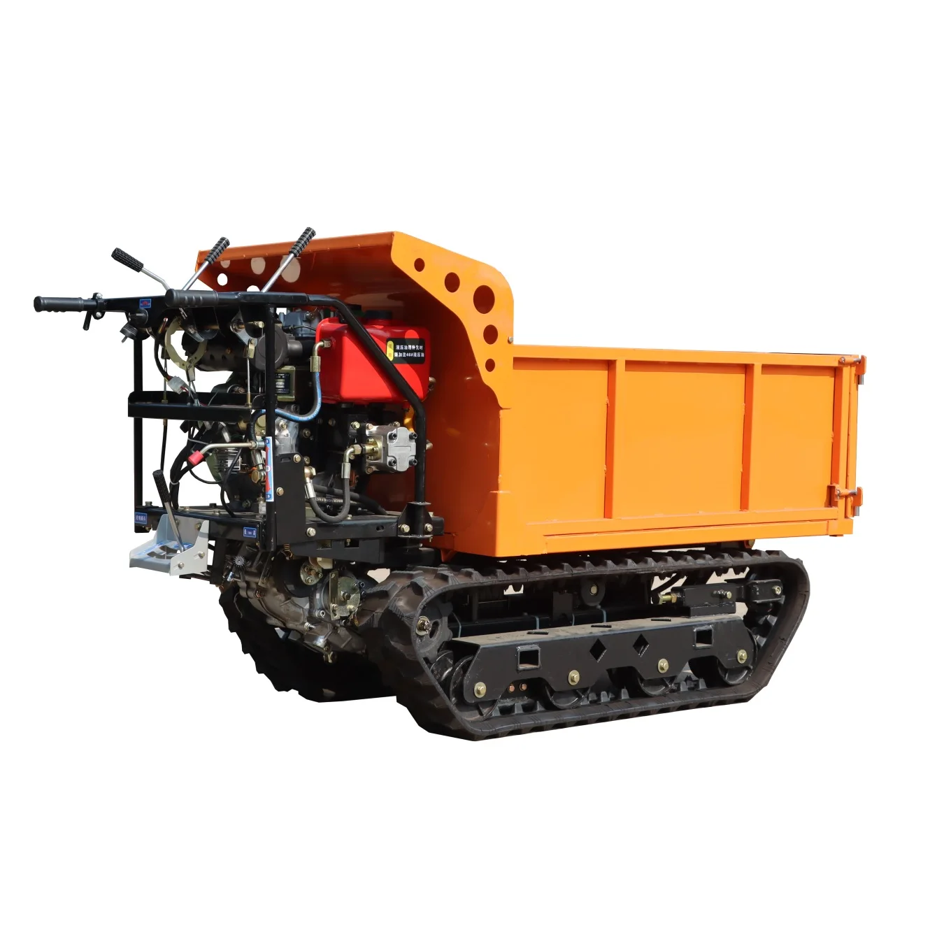 hydraulc dumper crawler type forest log transport tractor