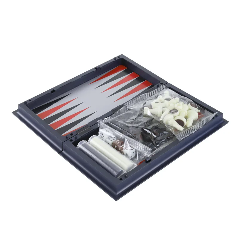 3-In-1 Magnetic Chess Games Plastic Foldable Chess Puzzle And Competition Board Games Wholesale