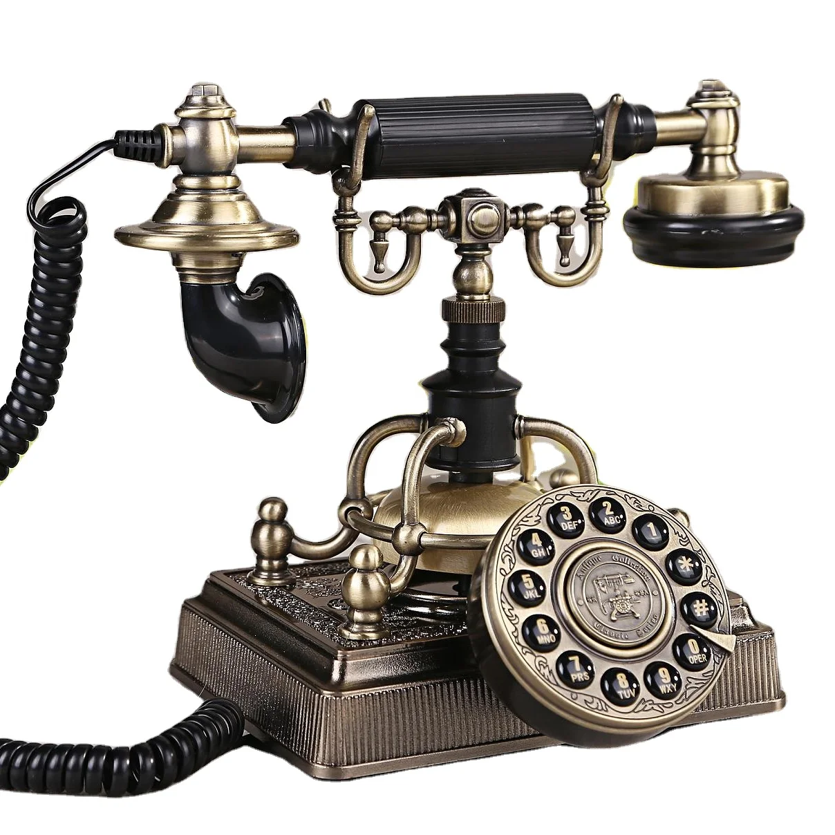 Phone Decorative Retro  1904S The ATLANTIS Push Button Landline Corded Phone