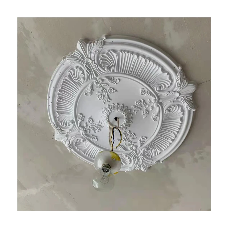 Most popular PU moulding cornice polyurethane ceiling medallion flower moulds