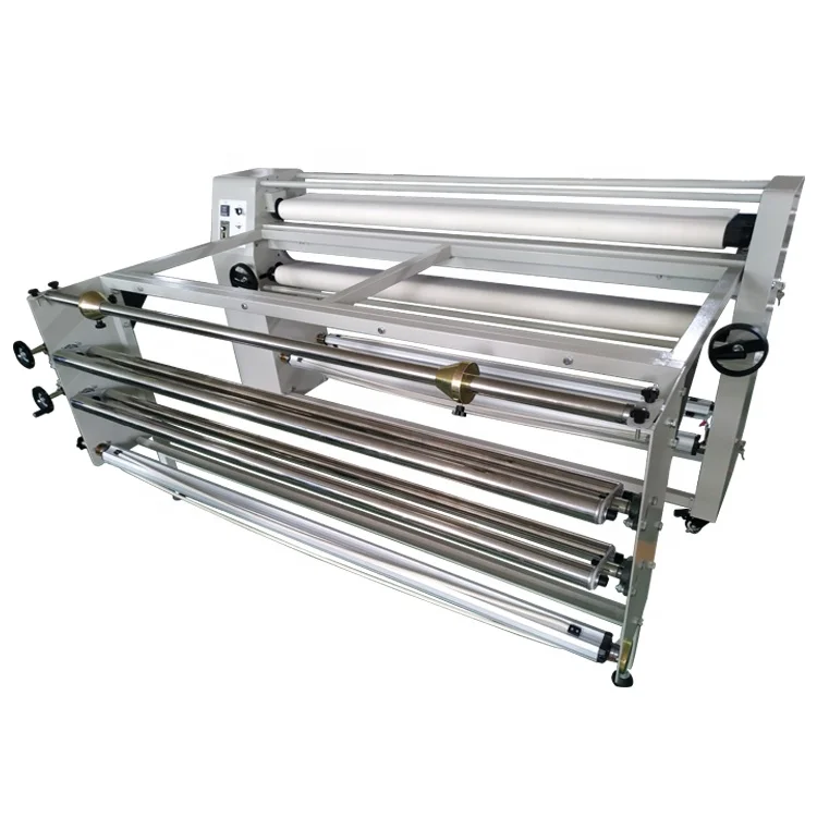 Automatic Roll to Roller 1.6/1.8 Meter Electric Temperature Sublimation Oil Heat Press Transfer Machine with Platform