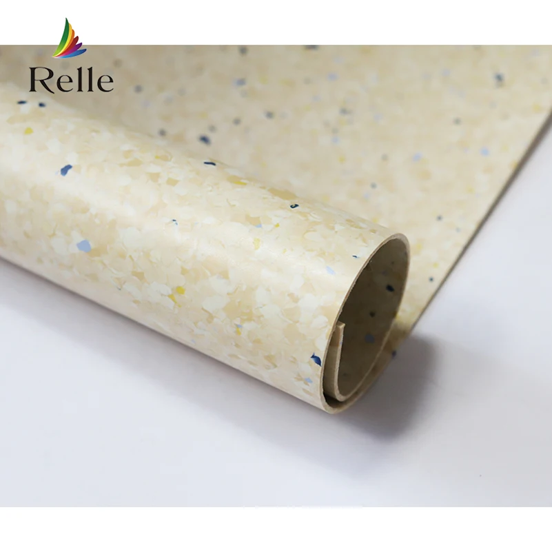 Relle waterproof homogeneous roll anti static flooring vinyl flooring 2mm anti static hospital