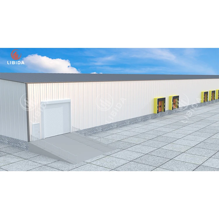 Steel Structure Large Span Metal Building Material Construction For Warehouse Workshop Hangar Garage Aircraft