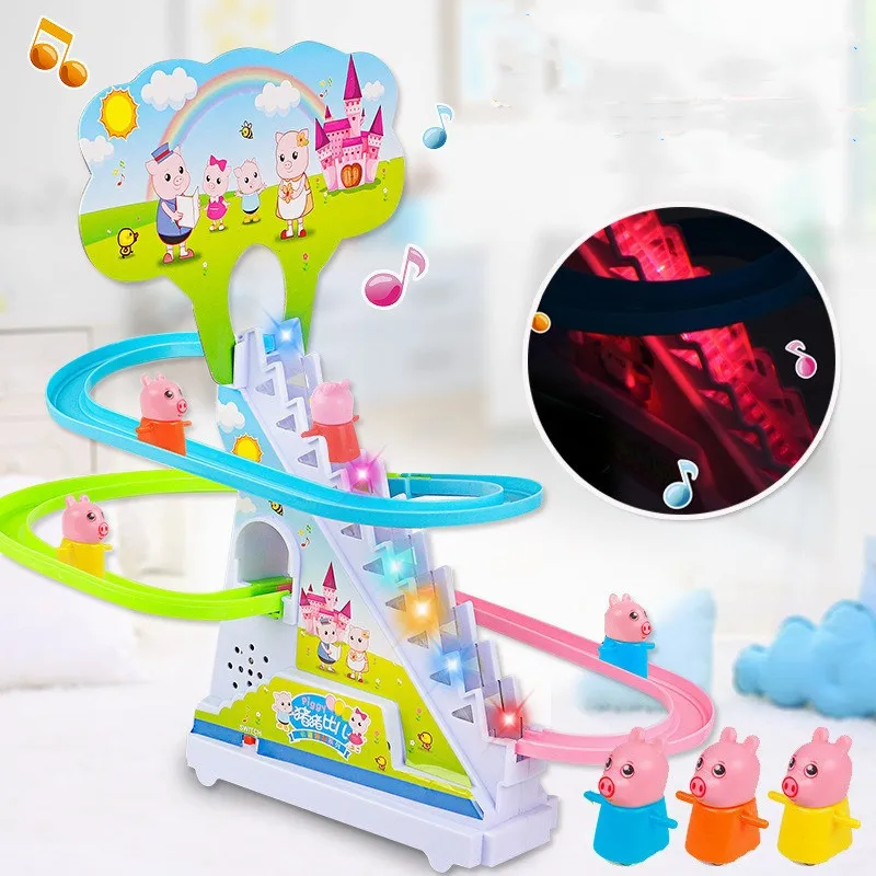 Most Popularhot Sale High Quality Small Duck Climbing Toy Duck Climbing Stairs Toy Electric Stair Climbing Duck Toy