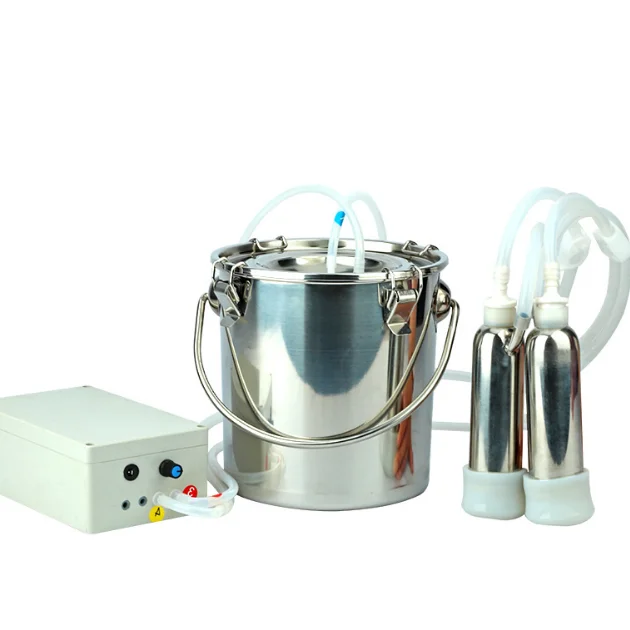 Electric Single Cow Portable Milking Machine Massage Table Cow Milking Robot