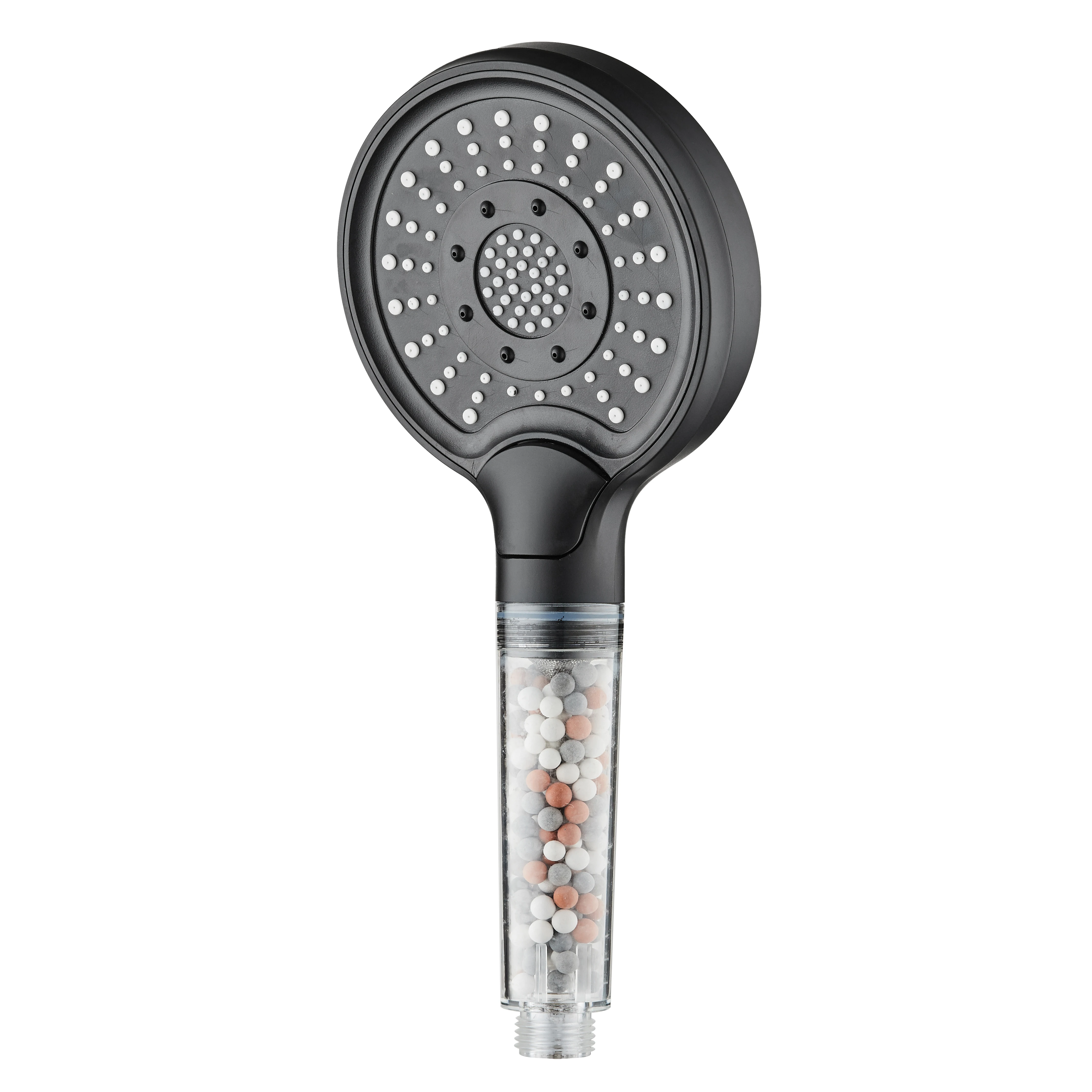 Nano Bubble 3 Functions Mineral Stone Filter High Pressure Shower Head Water Saving Handheld Shower Head